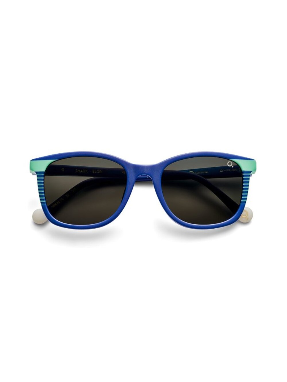 New Etnia Barcelona Unisex Sunglasses Blue Acetate Frame SHARK SUN BLGR 48